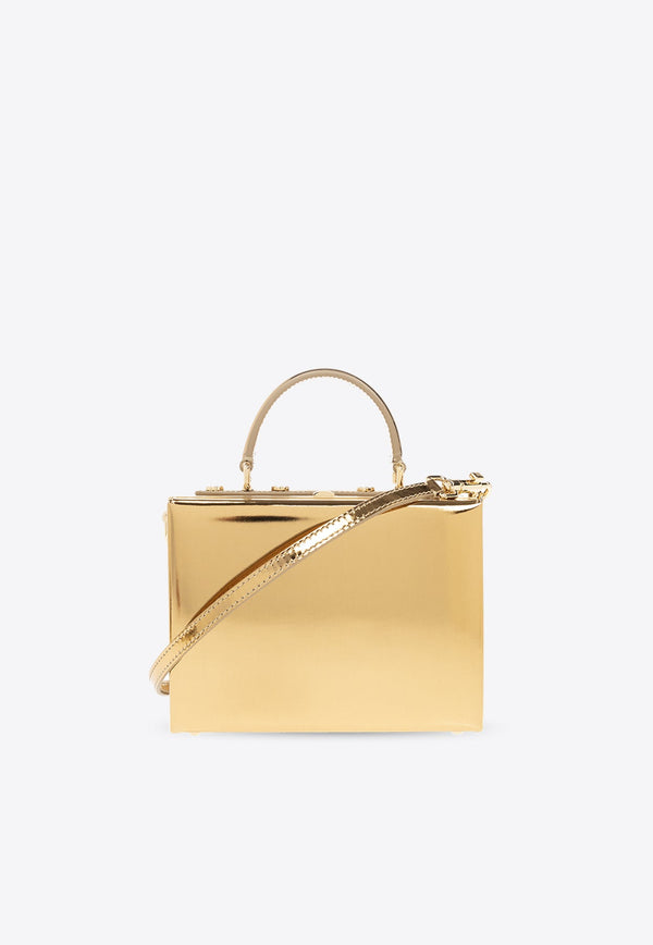 Mini Top Handle Bag in Patent Leather