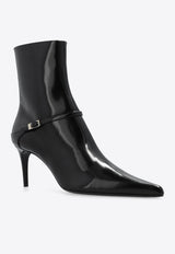 Vendome 70 Leather Ankle Boots