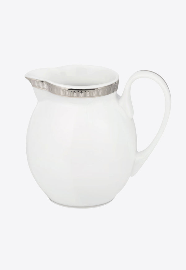 Malmaison Platinum Porcelain Creamer Jug