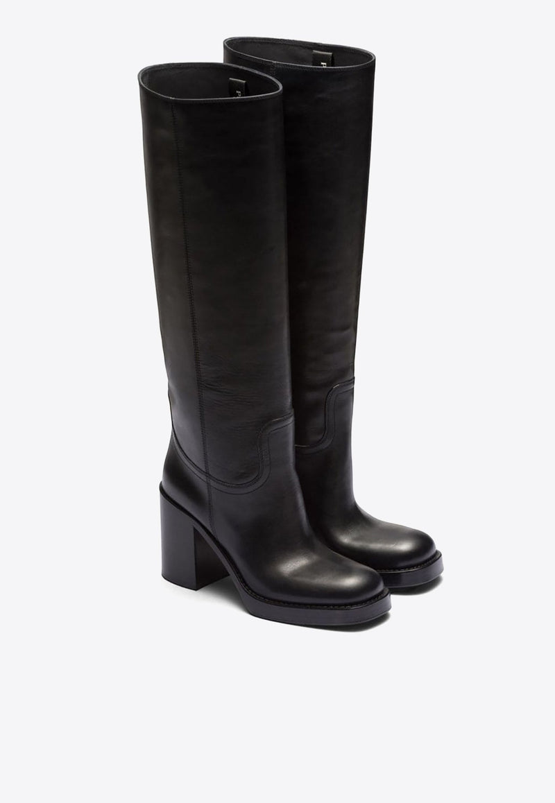 90 Knee-High Leather Boots