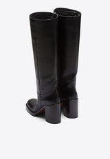 90 Knee-High Leather Boots