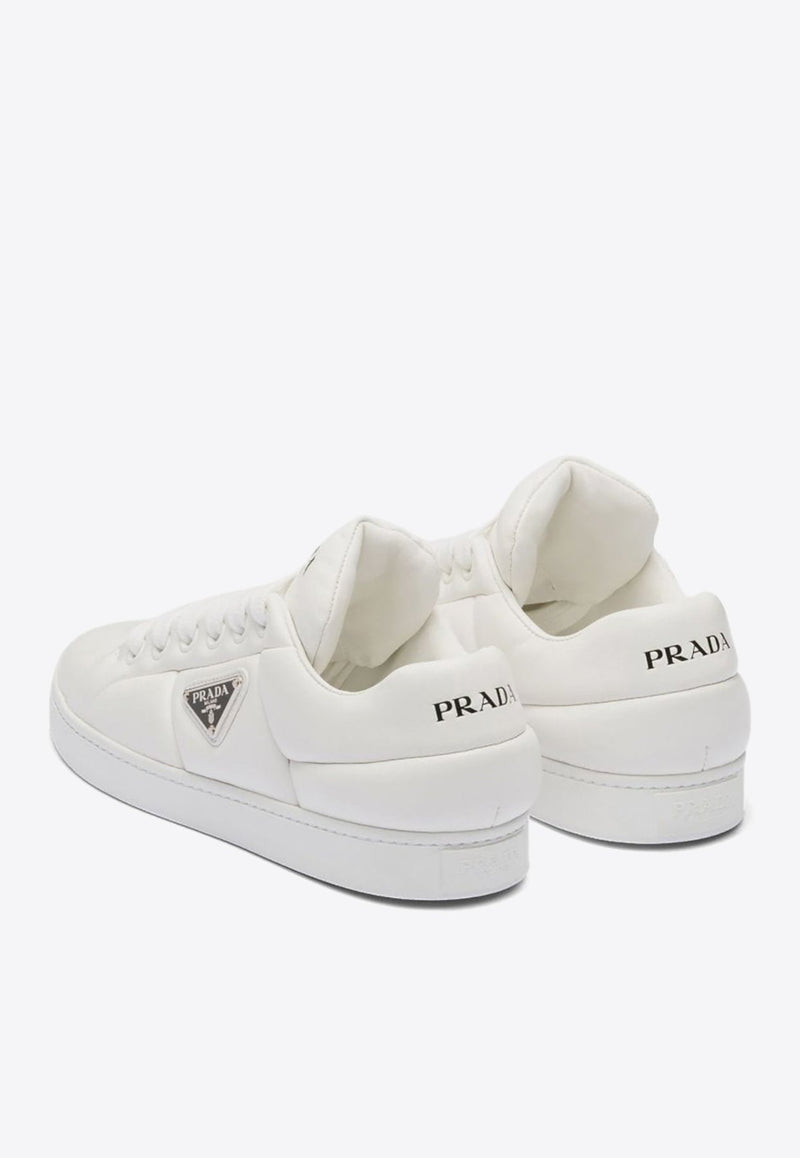 Triangle Logo Padded Sneakers