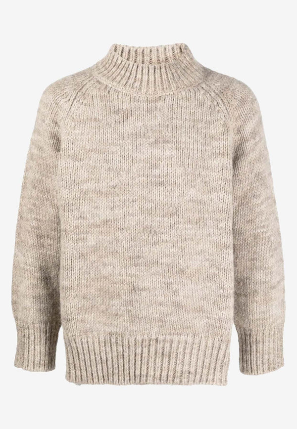 Chunky-Knit Crewneck Sweater