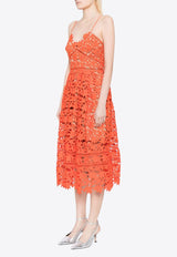 Azaelea Floral-Lace Midi Dress