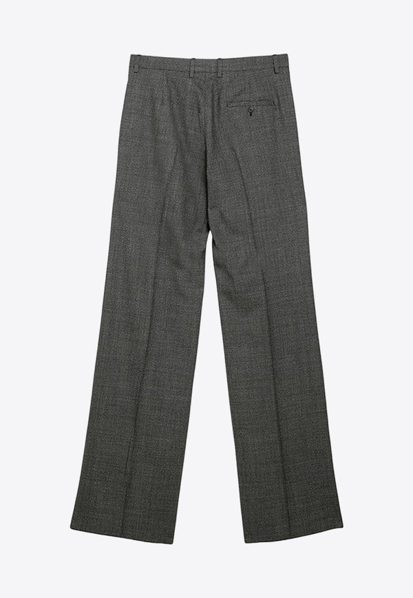 Tailored Wool Wide Pants