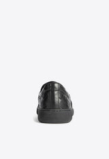 Sawyer Slip-On Sneaker in Intrecciato Leather