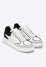 Oversized Leather Low-Top Sneakers