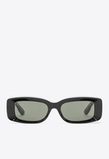 Rectangular Acetate Sunglasses