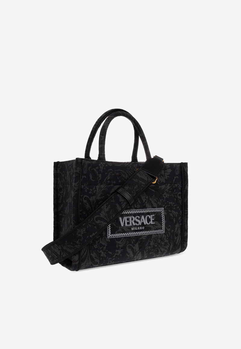 Small Barocco Athena Top Handle Bag