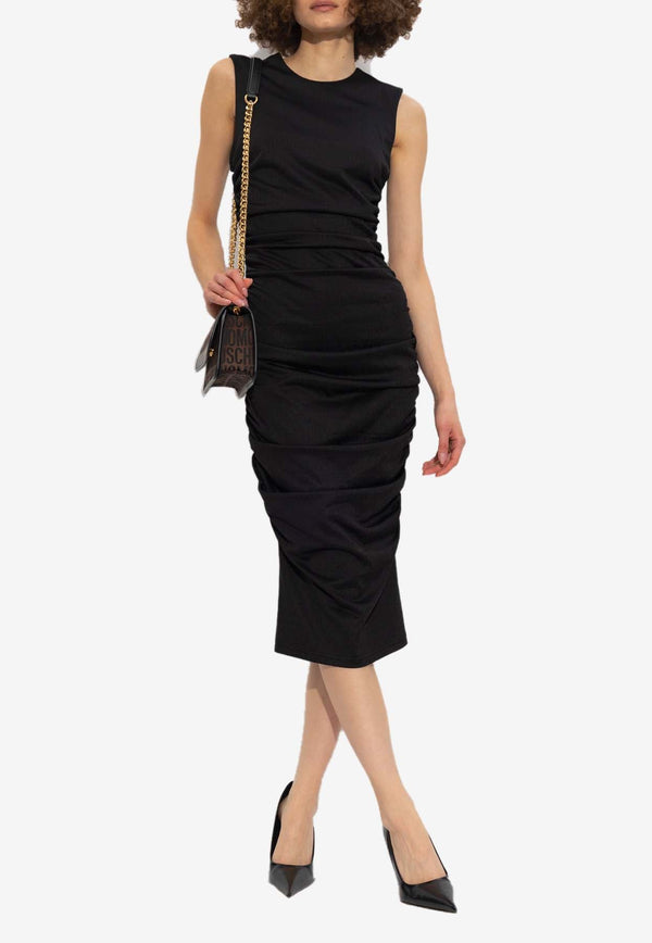 All-Over Logo Midi Dress