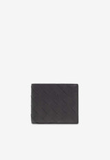 Intrecciato Leather Bi-Fold Wallet