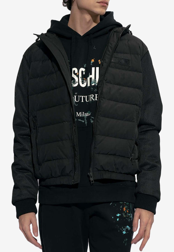 Logo Patch Padded Down Jacket