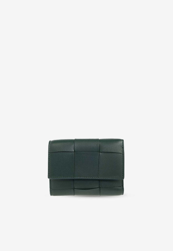 Cassette Tri-Fold Leather Wallet