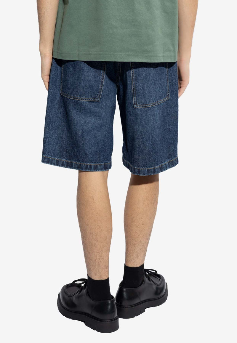 Denim Bermuda Shorts