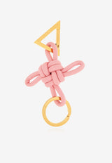 Nappa Leather Knotted Key-ring