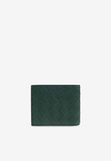 Intrecciato Leather Bi-Fold Wallet