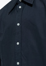 Top Stitching Long-Sleeved Shirt