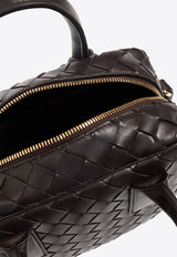 Small Getaway Shoulder Bag in Intrecciato Leather