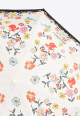 Floral Print Foldable Umbrella