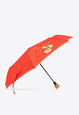 Teddy Bear Handle Compact Umbrella