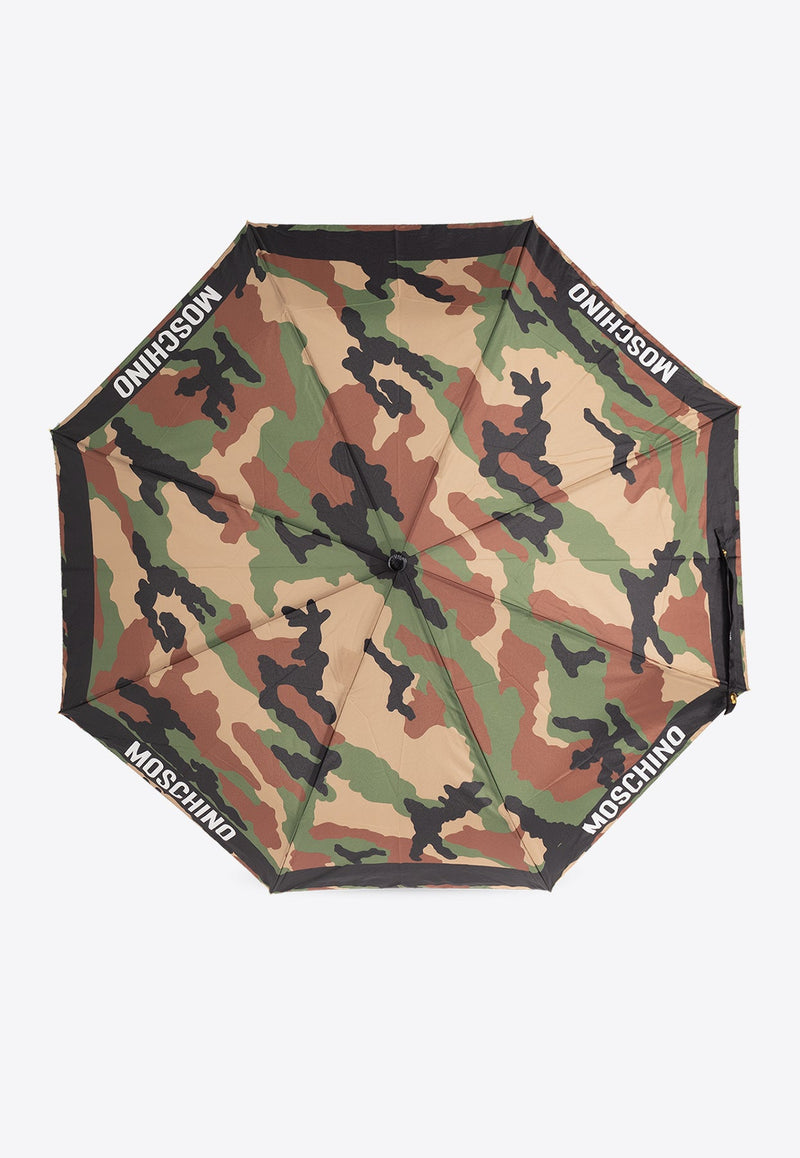 Camouflage Print Foldable Umbrella