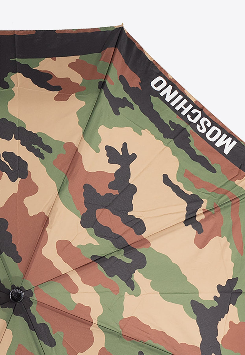 Camouflage Print Foldable Umbrella