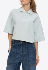 Cropped Polo T-shirt