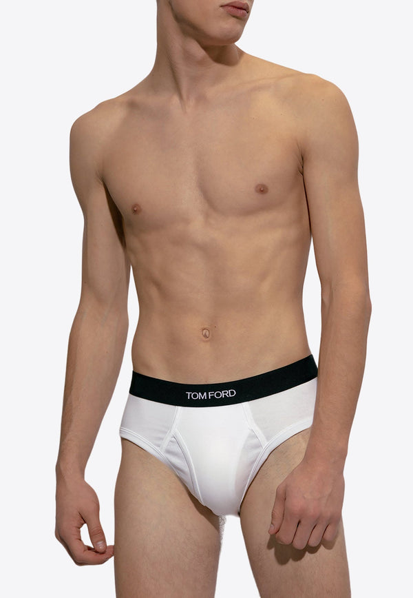 Logo Jacquard Stretch Briefs