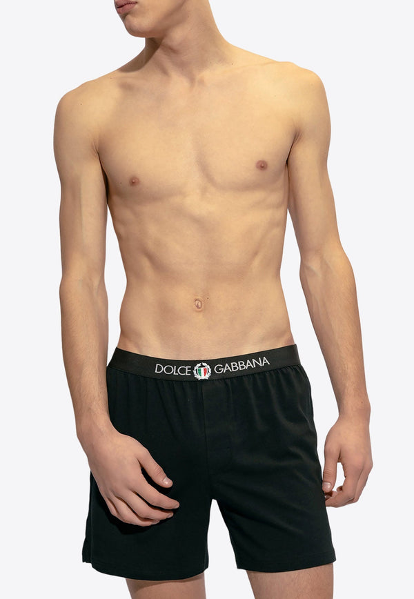 Embroidered Logo Boxers