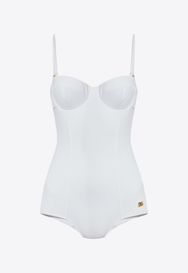 DG Logo One-Piece Swimsuit