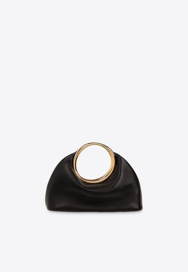 Mini Calino Ring Top Handle Bag in Nappa Leather