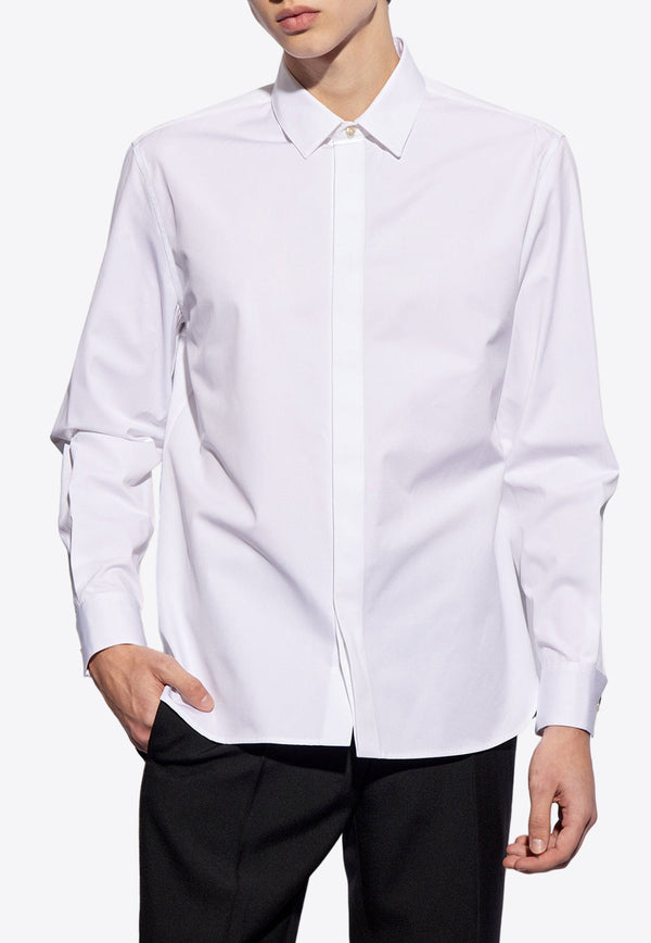 Yves Collar Long-Sleeved Shirt