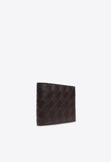 Intrecciato Leather Bi-Fold Wallet