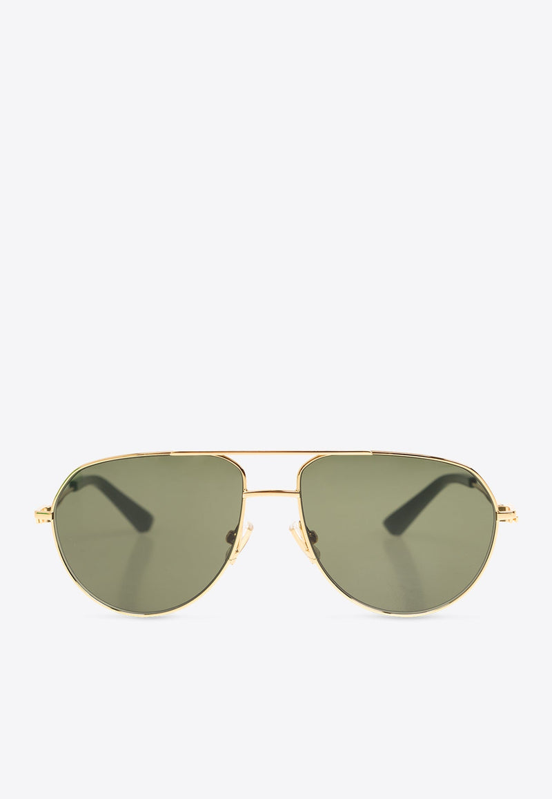 Split Aviator Sunglasses