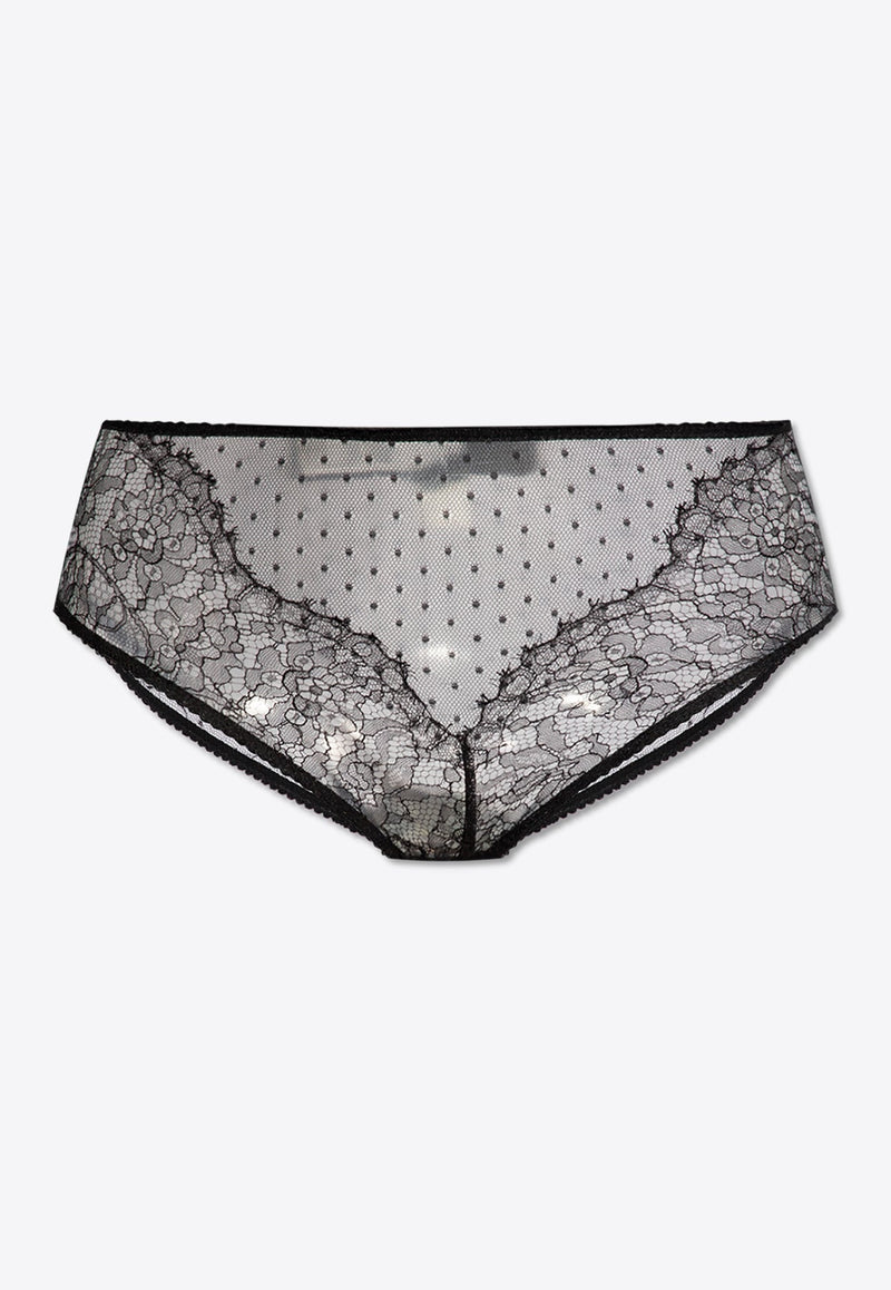 Sheer Lace Briefs