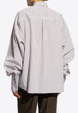 Oversize Pinstripe Shirt