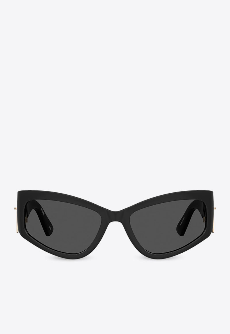 Grilamid Zipper Cat-Eye Sunglasses