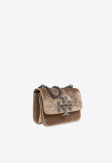Small Eleanor Velvet Shoulder Bag