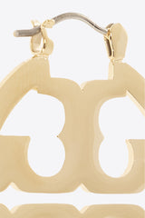 Miller Logo Drop Earrings