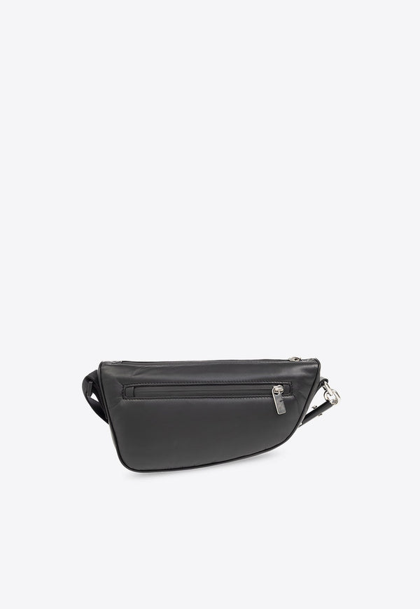 Shield Leather Shoulder Bag