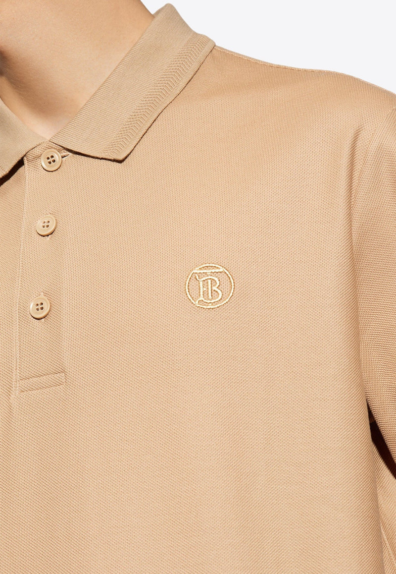 Logo Embroidered Polo T-shirt