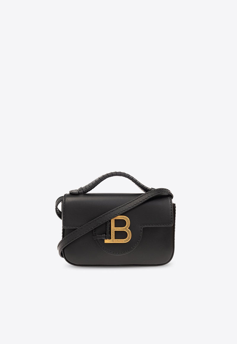 Mini B-Buzz Leather Top Handle Bag