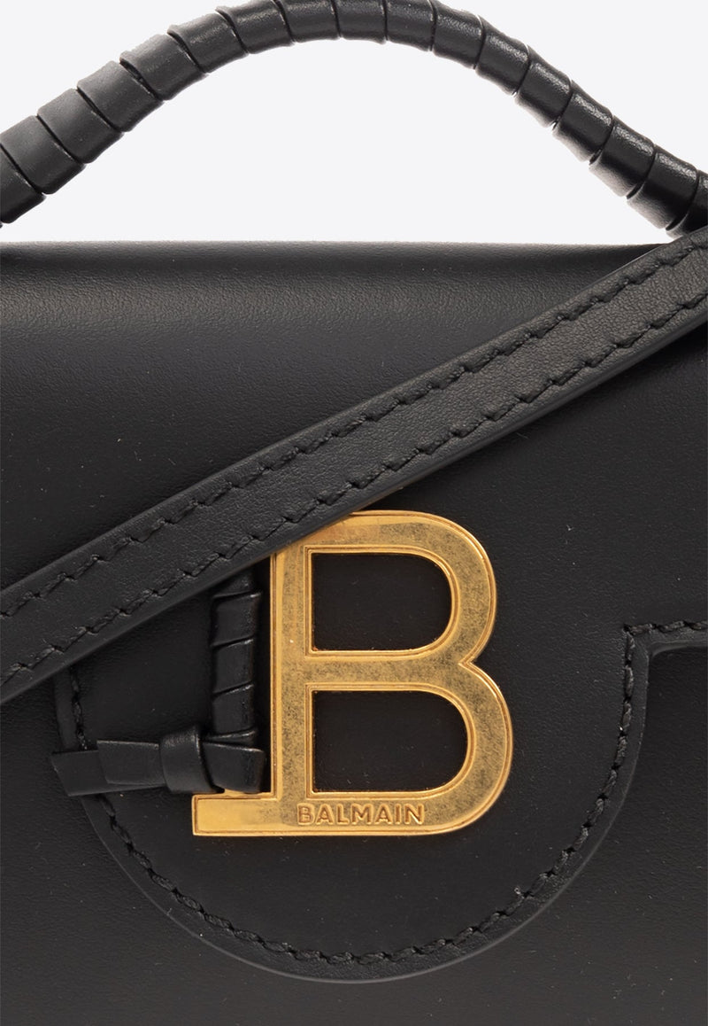 Mini B-Buzz Leather Top Handle Bag