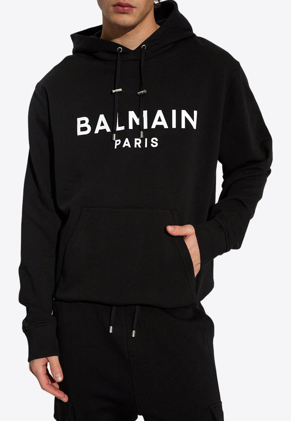 Logo Printed Hooded Sweatshirt