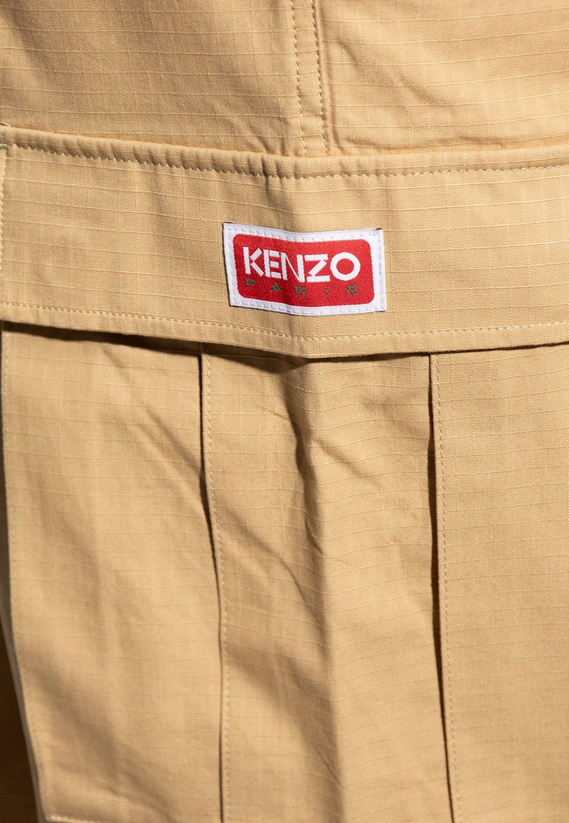 Logo-Patched Cargo Pants