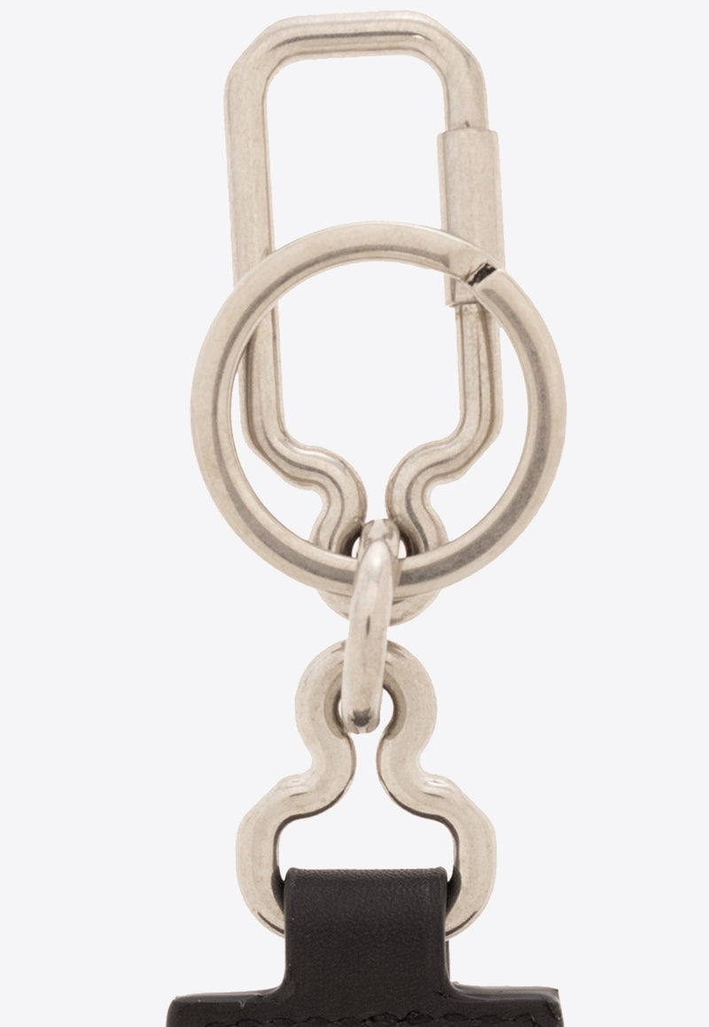 Cassandre Plaque Leather Key-Ring