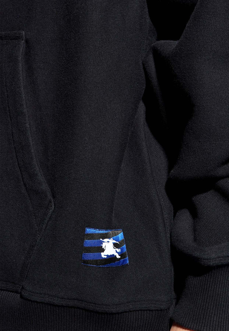 EKD Logo Patch Hooded Sweatshirt