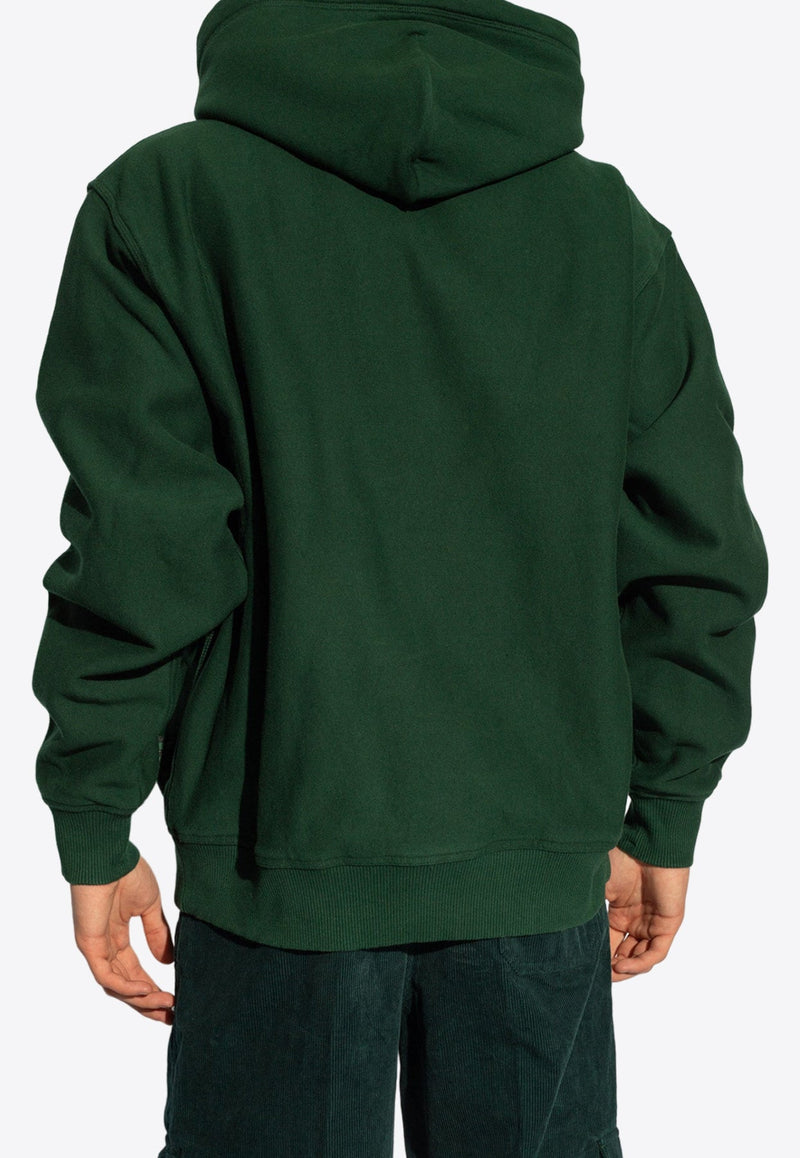 Logo Patch Hooded Sweatshirt