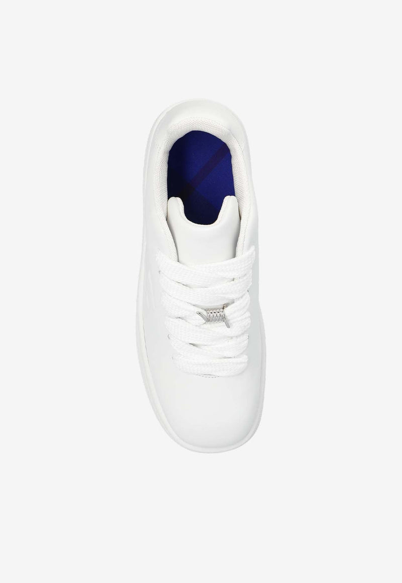 Box Leather Low-Top Sneakers