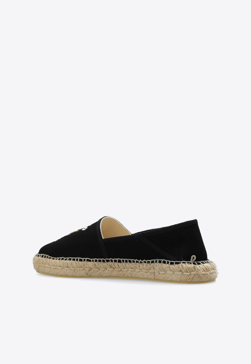 Lucky Tiger Embroidered Espadrilles